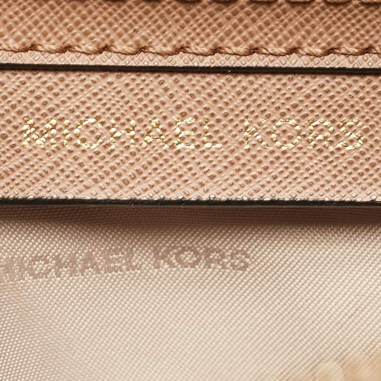 Pre Owned Michael Kors Black Leather Large Mercer Tote