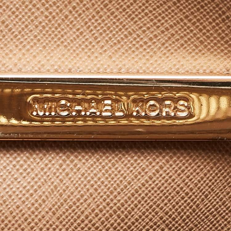 Pre Owned Michael Kors Black Leather Large Mercer Tote