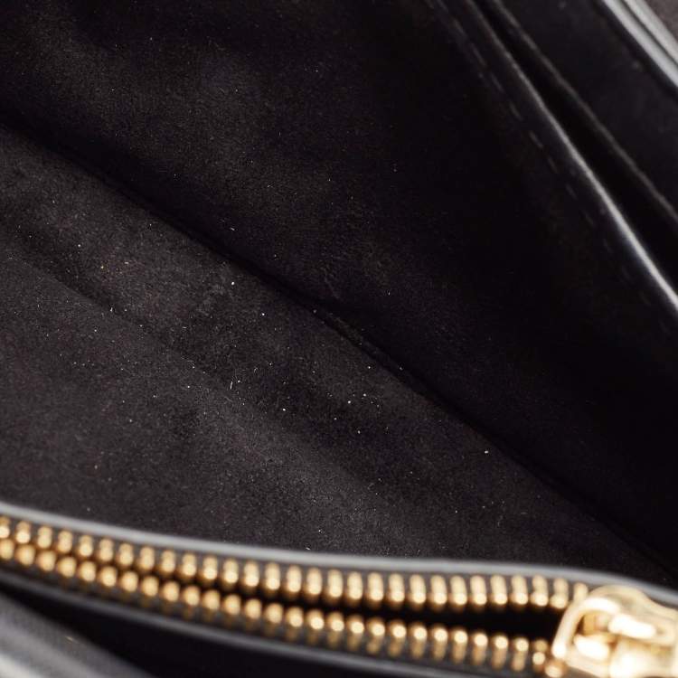 Pre Owned Michael Kors Black Quilted Leather Cece Shoulder Bag