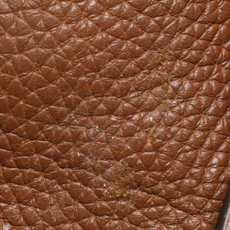 Pre Owned Michael Kors Brown Leather Small Ginger Satchel