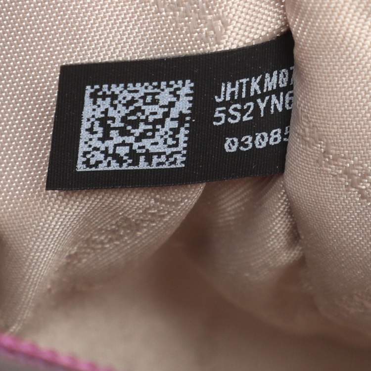 Pre Owned Michael Kors Purple/Pink Leather Small Selma Crossbody Bag