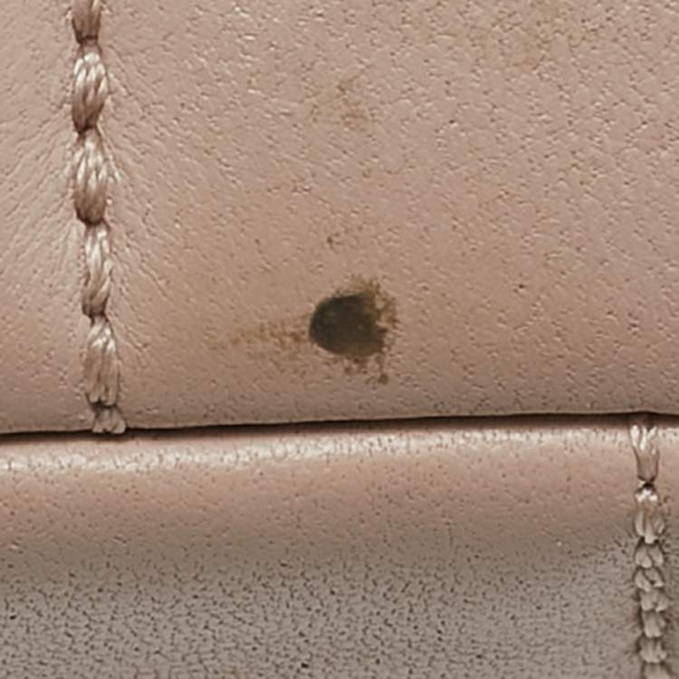 Pre Owned Michael Kors Light Pink Quilted Leather Large Soho Shoulder Bag