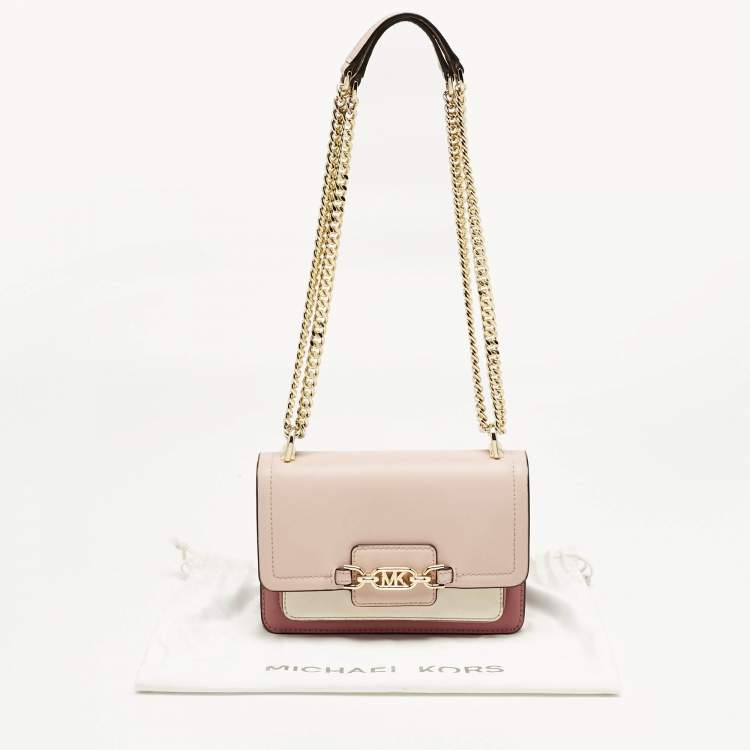 Pre Owned Michael Kors Tricolor Leather Extra Small Heather Shoulder Bag