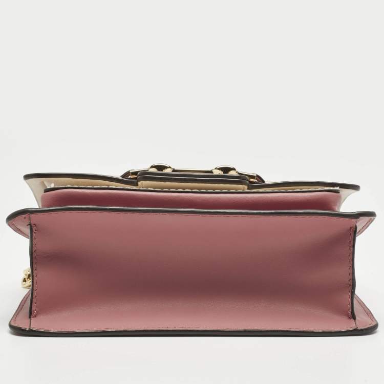 Pre Owned Michael Kors Tricolor Leather Extra Small Heather Shoulder Bag