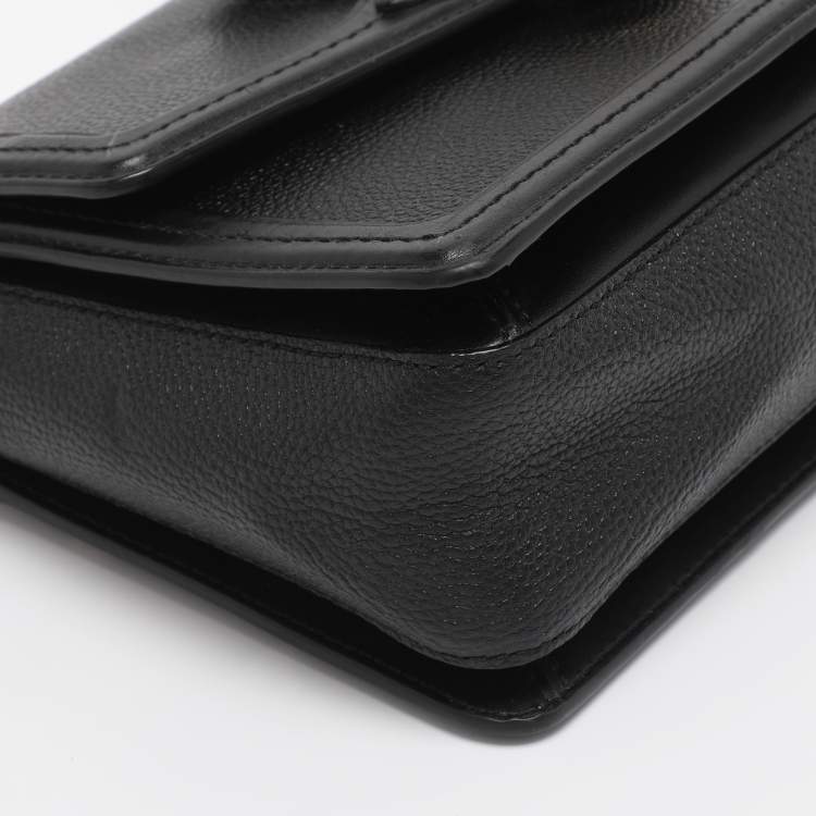 Pre Owned Michael Kors Black Leather Medium Jessie Shoulder Bag