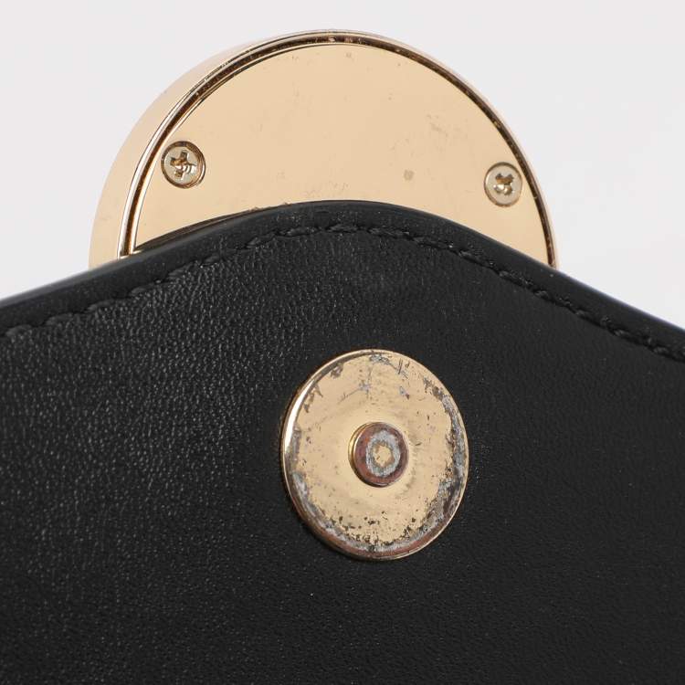 Pre Owned Michael Kors Black Leather Medium Jessie Shoulder Bag