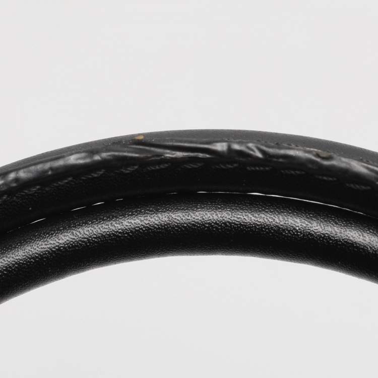 Pre Owned Michael Kors Black Leather Large Mercer Gallery Tote