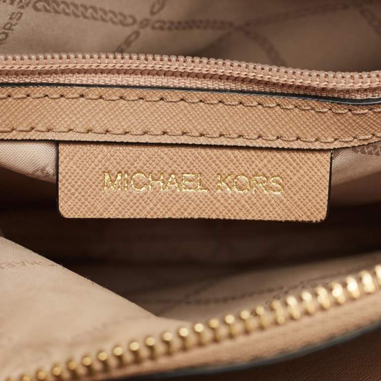 Pre Owned Michael Kors Black Leather Large Mercer Tote