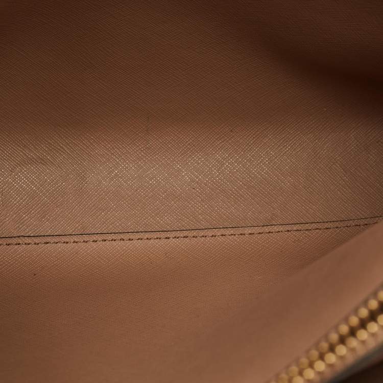 Pre Owned Michael Kors Black Leather Large Mercer Tote