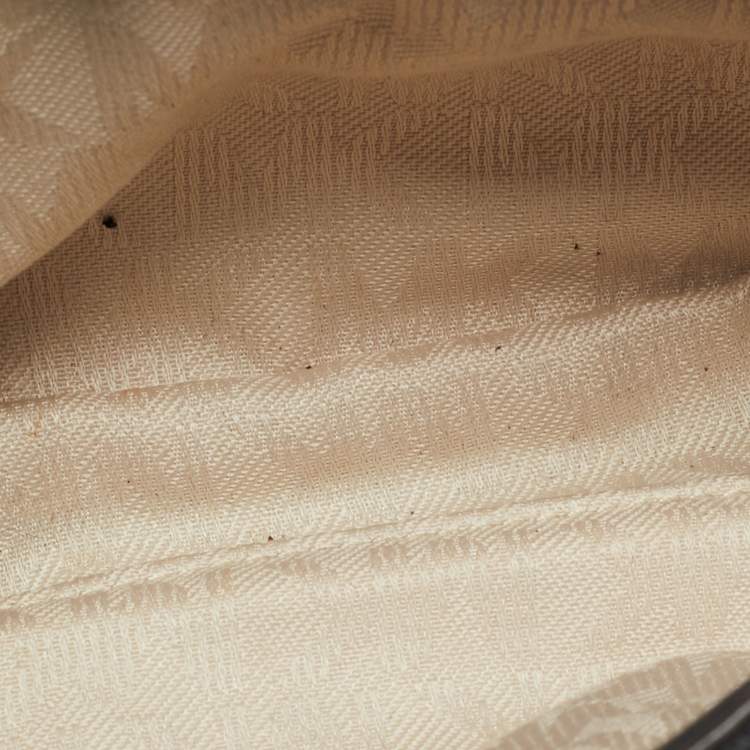 Pre Owned Michael Kors Sloan Small Navy Blue Quilted Denim Shoulder Bag