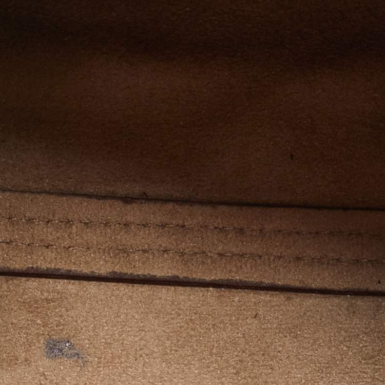 Pre Owned Michael Kors Light Pink/White Leather Nolita Satchel