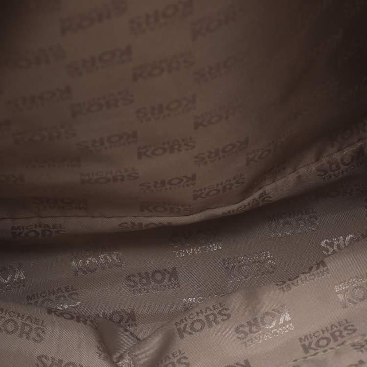 مملوكة مسبقًا Michael Kors Hamilton Large Tan Leather Tote