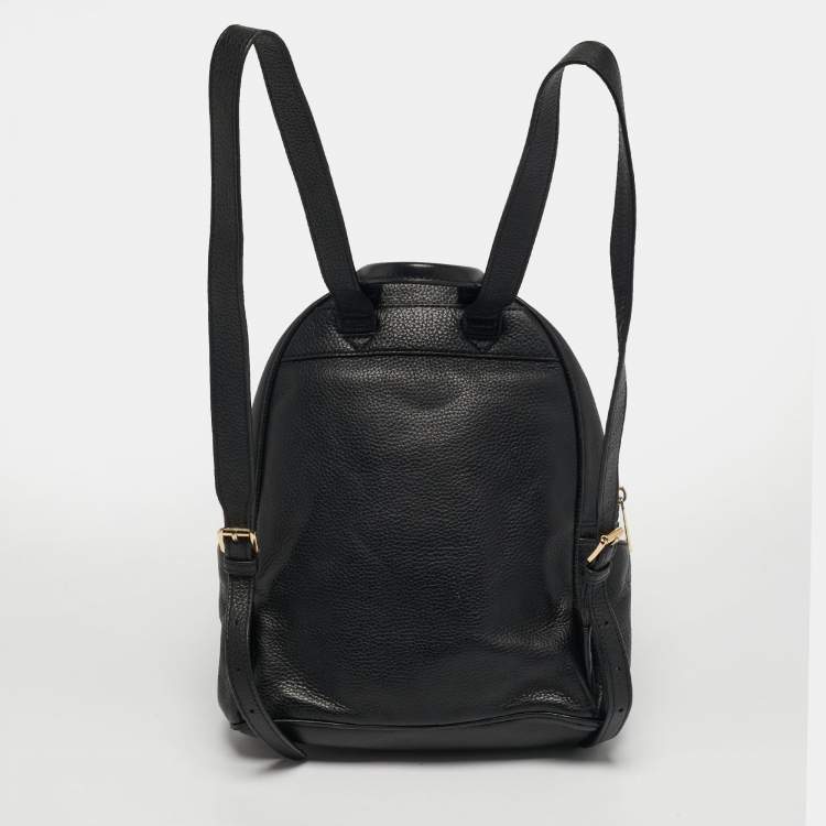 مملوكة مسبقًا Michael Kors Studded Abbey Black Leather Backpack