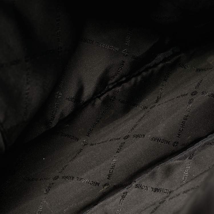 مملوكة مسبقًا Michael Kors Studded Abbey Black Leather Backpack