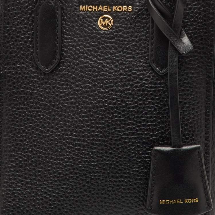 مملوكة مسبقًا Michael Kors Sinclair Extra Small Black Leather Crossbody Tote