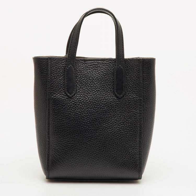 مملوكة مسبقًا Michael Kors Sinclair Extra Small Black Leather Crossbody Tote