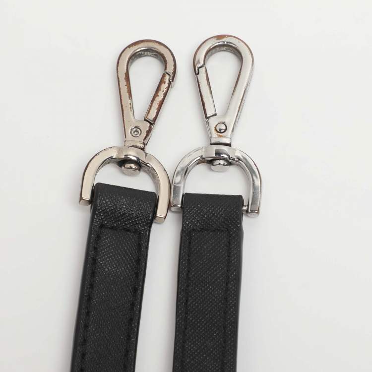 Pre Owned Michael Kors Ava Medium Black Saffiano Leather Top Handle Bag