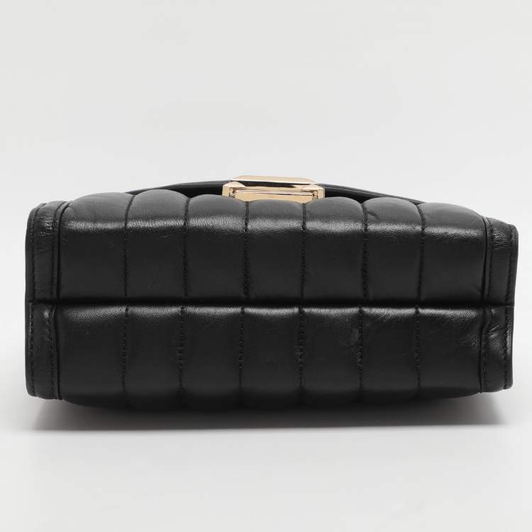 Pre Owned Michael Kors Whitney Medium Black Quilted Leather Shoulder Bag