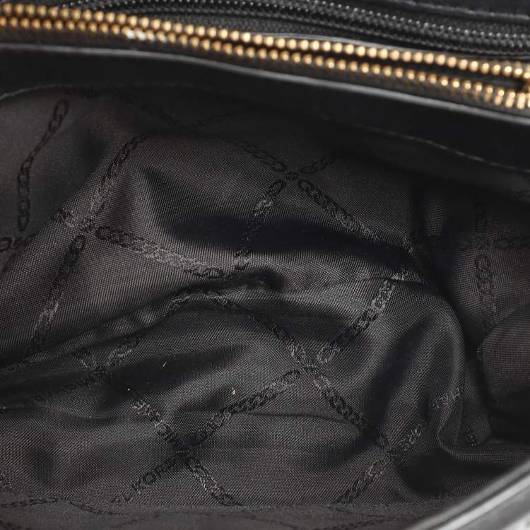 Pre Owned Michael Kors Whitney Medium Black Quilted Leather Shoulder Bag