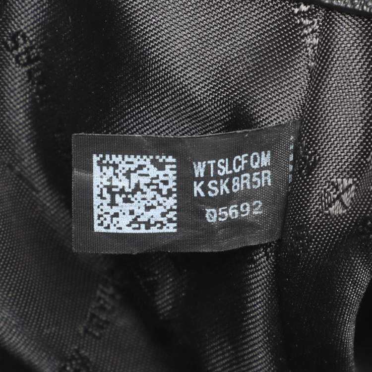 Pre Owned Michael Kors Ciara Black Leather Satchel