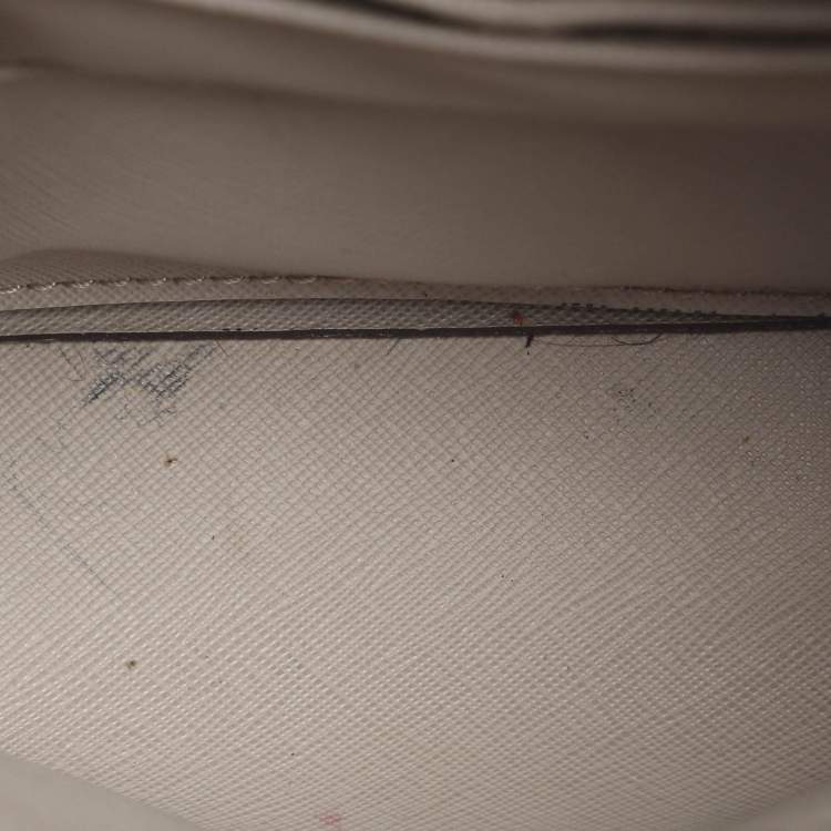 Pre Owned Michael Kors Mercer Small Light Blue Leather Tote