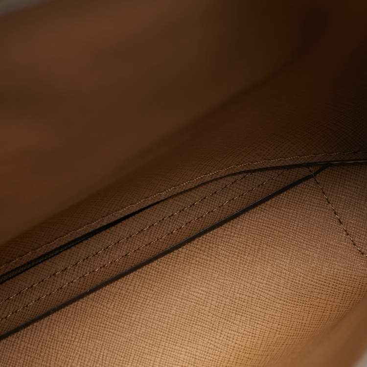 Pre Owned Michael Kors Mercer Small olive Green Leather Tote