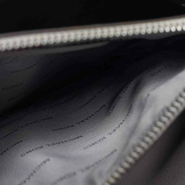 Pre Owned Michael Kors Mercer Small Turquoise Leather Tote