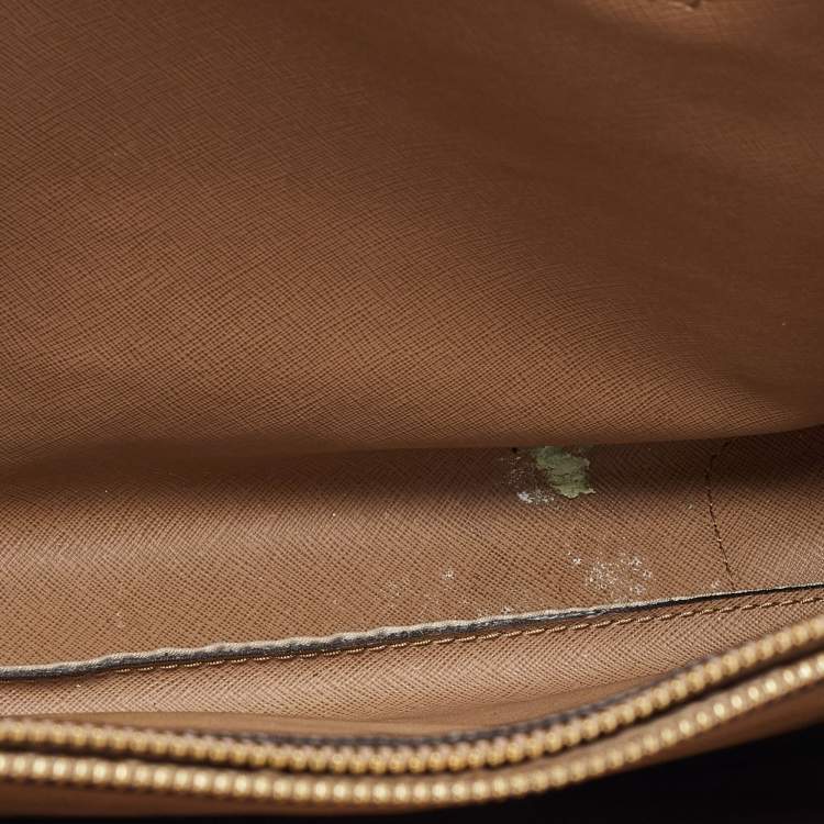 Pre Owned Michael Kors Mercer Red Leather Tote