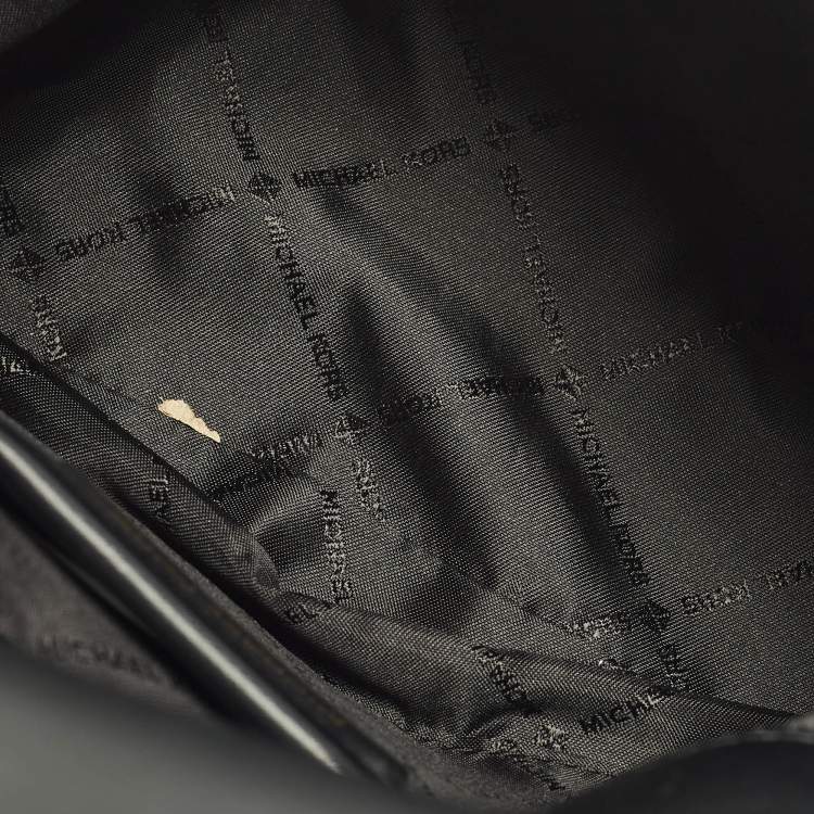 Pre Owned Michael Kors Tribeca Black Quilted Leather Shoulder Bag