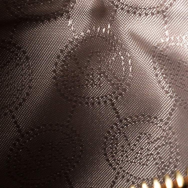 Pre Owned Michael Kors Red Leather Jet Set Snap Pocket Tote