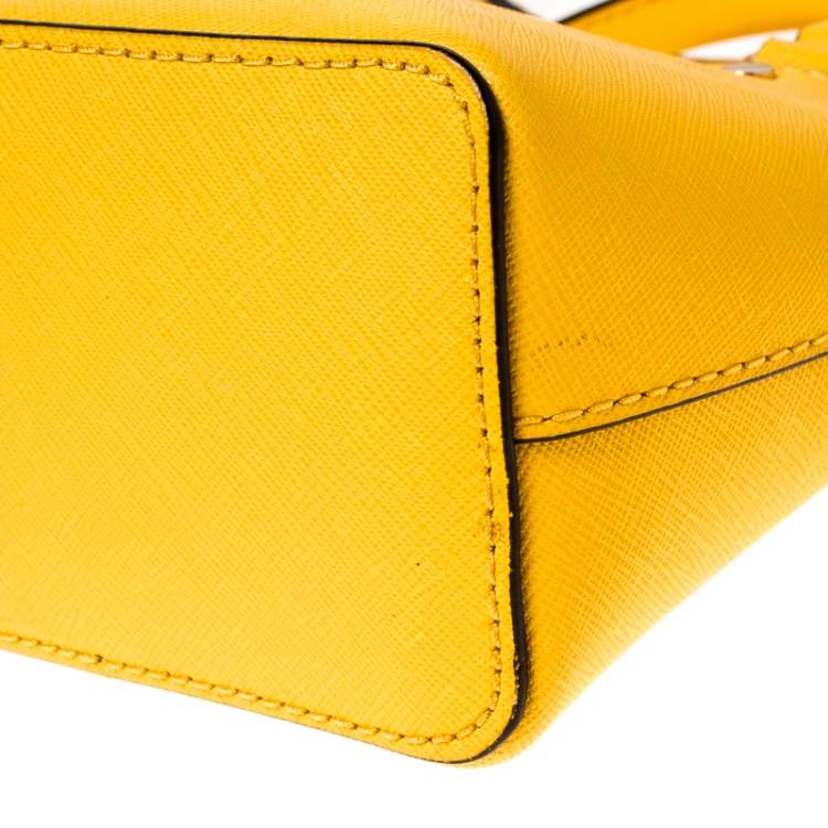 yellow bag michael kors