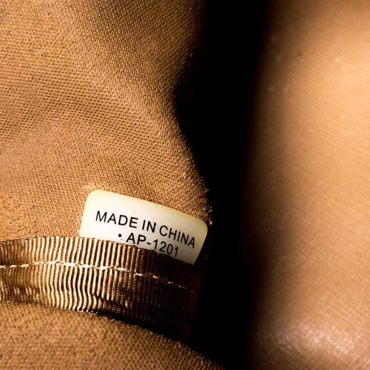 Pre Owned Michael Kors Tan Saffiano Leather Jet Set Tote