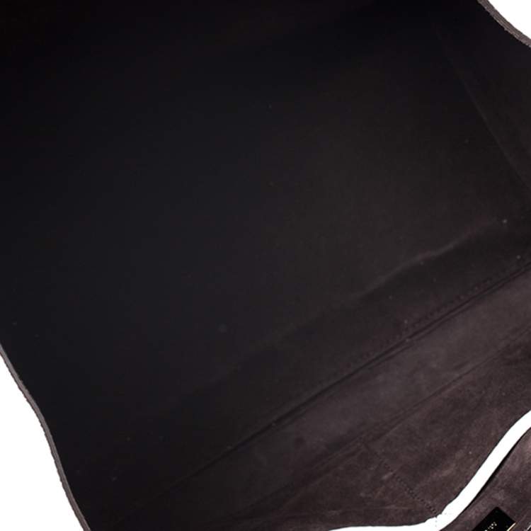 Pre Owned Michael Kors White Soft Leather Large Miranda Tote