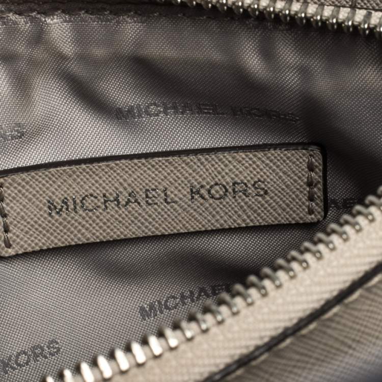 Pre Owned Michael Kors Royal Blue Leather Mini Mercer Tote