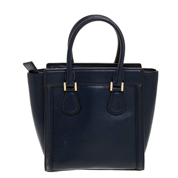 مملوكة مسبقًا Michael Kors Blue Leather Colette Tote