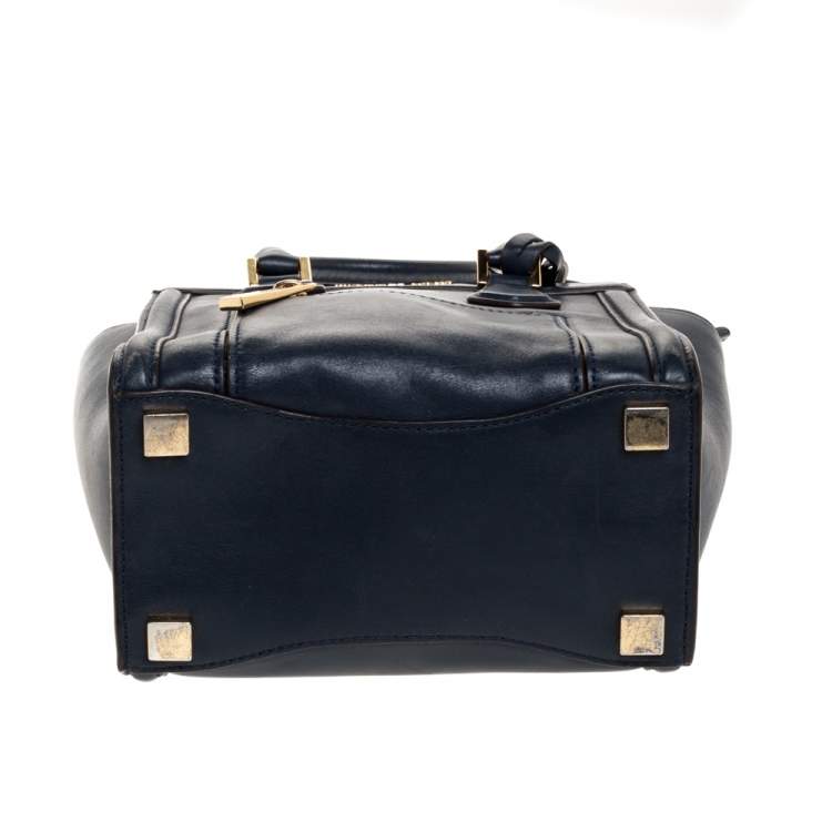 مملوكة مسبقًا Michael Kors Blue Leather Colette Tote