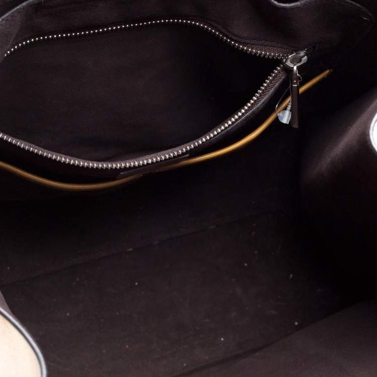 Pre Owned Michael Kors Tan Ombre Leather Prescott Tote  