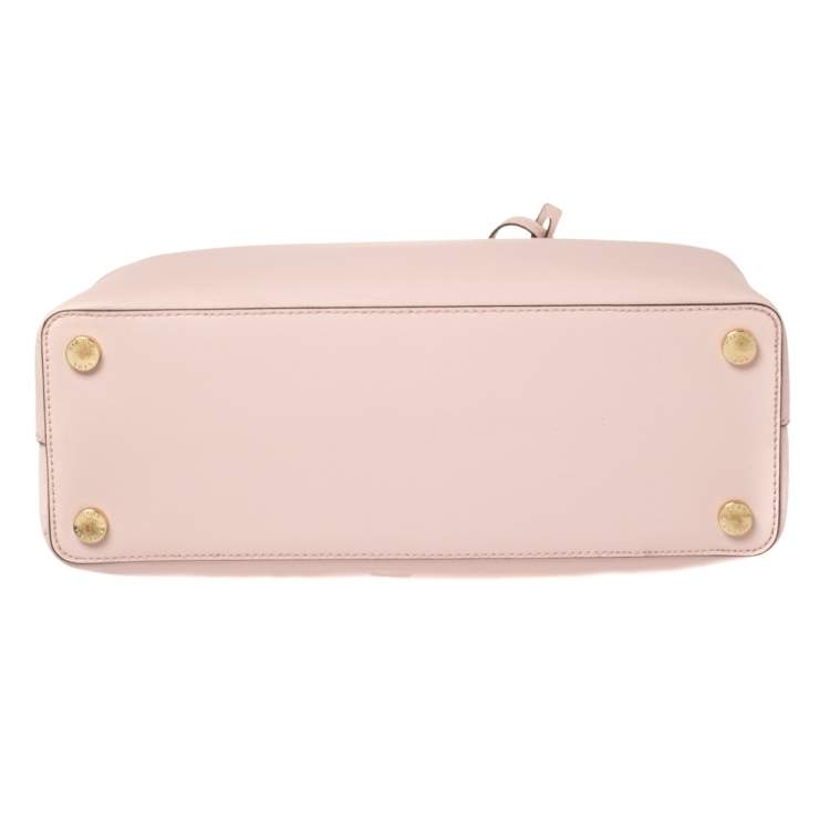 Pre Owned Michael Kors Blossom Leather Savannah Medium Satchel