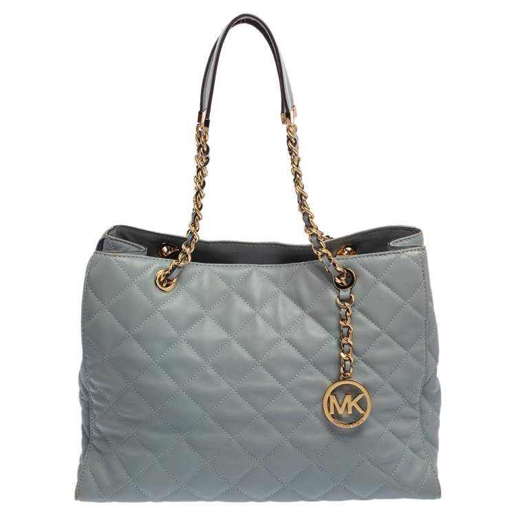 MICHAEL Michael Kors CINDY Handbag pale blue | Handbags michael kors, Mens  leather bag, Handbag