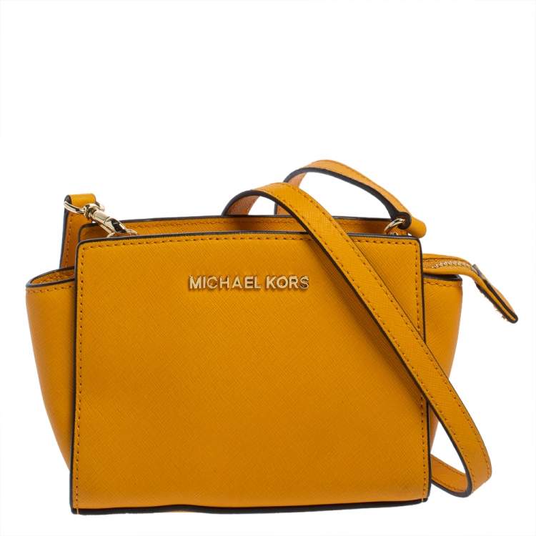 MICHAEL Michael Kors PARKER POUCHETTE - Handbag - golden rod/yellow -  Zalando.de