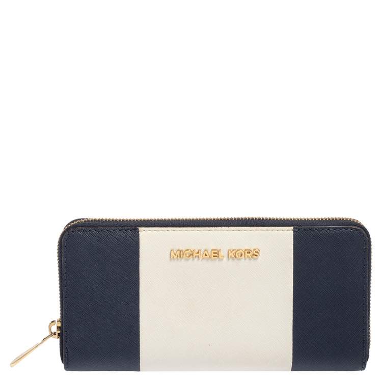 Wallets  purses Michael Kors  Adele white double zip wallet   32T7GAFW4L085