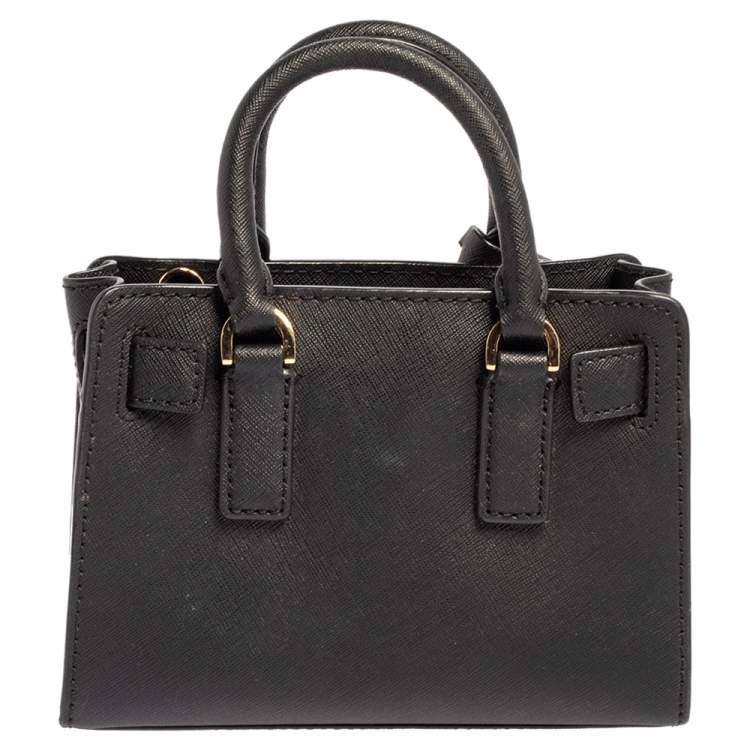 Pre Owned Michael Kors Black Leather Dillon Crossbody Bag