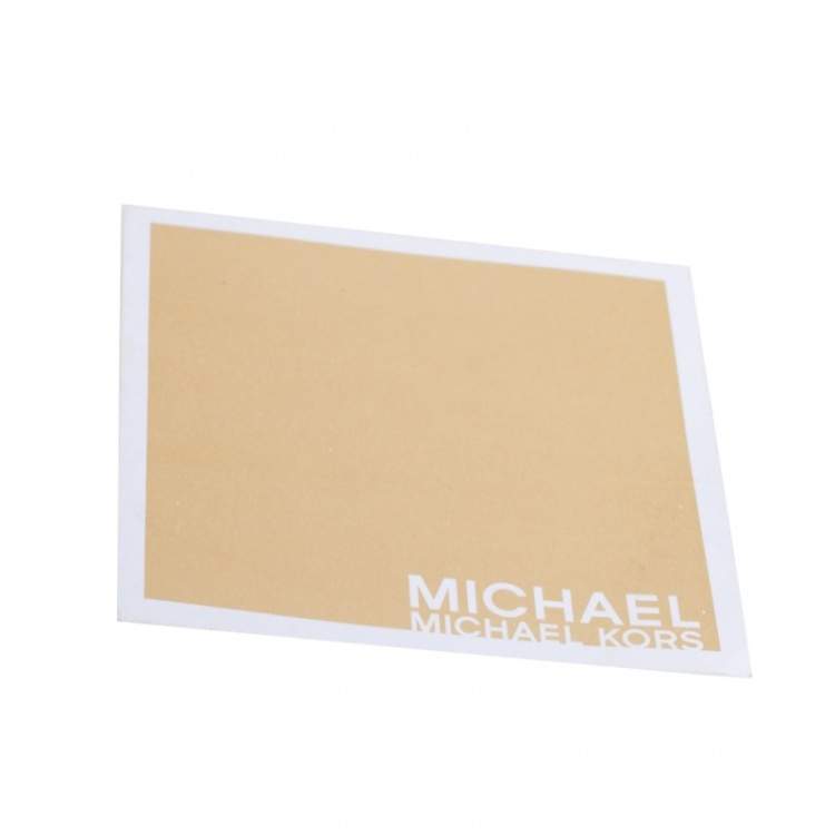 Pre Owned Michael Kors Red Quilted Leather Studded Hamilton Tote 