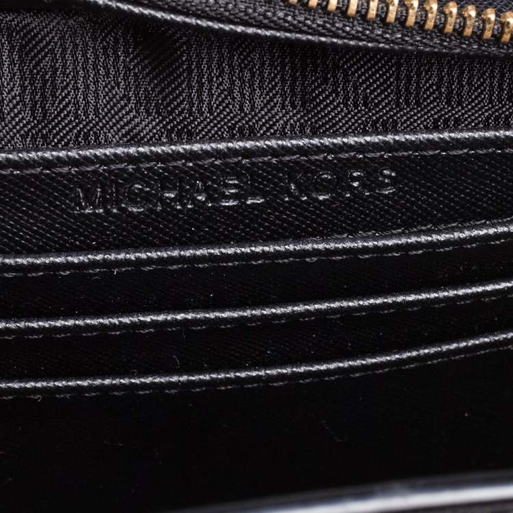 Pre Owned Michael Kors Black Saffiano Leather Mini Selma Crossbody Bag