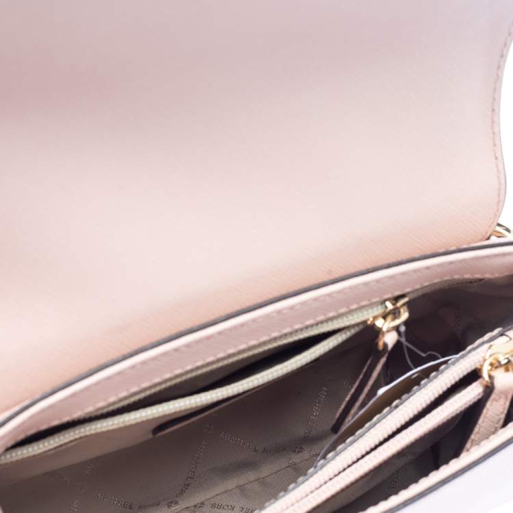 Pre Owned Michael Kors Pink Leather Small Sofia Satchel