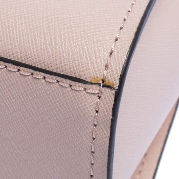 Pre Owned Michael Kors Pink Leather Small Sofia Satchel