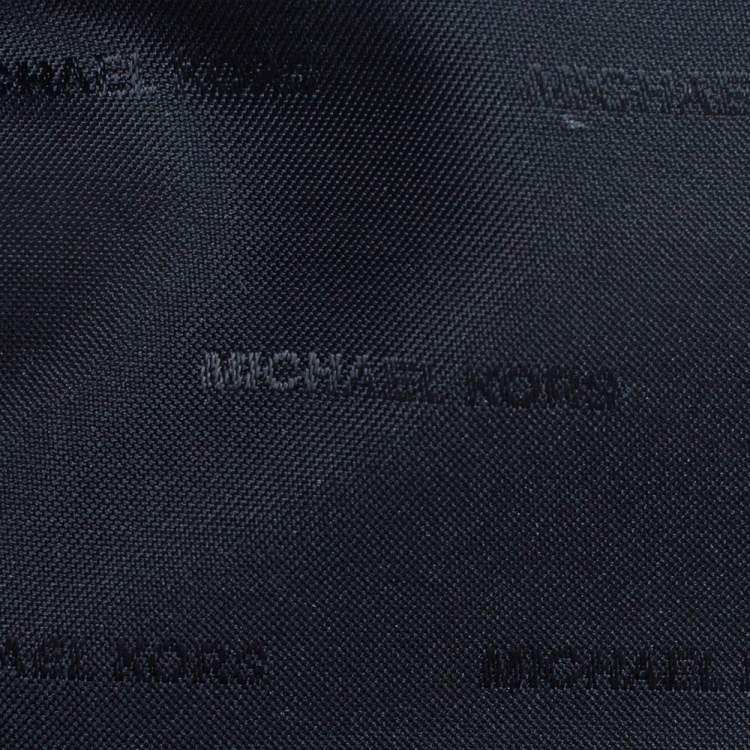 مملوكة مسبقًا Michael Kors Black Leather Small Studded Rhea Backpack