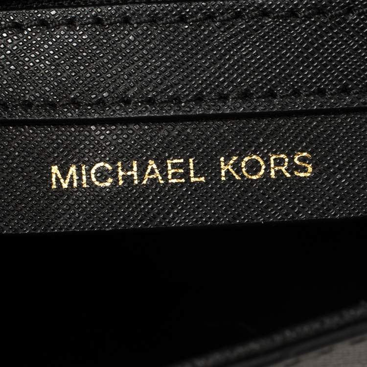 Pre Owned Michael Kors Black Leather Small Ava Top Handle Bag