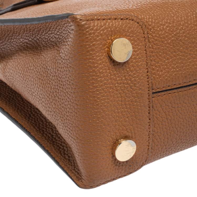 Pre Owned Michael Kors Brown Leather Mercer Tote