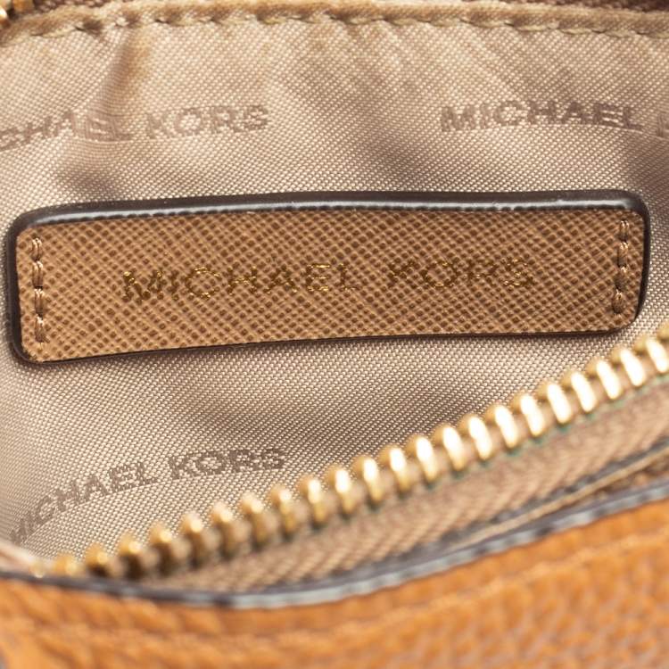 Pre Owned Michael Kors Brown Leather Mercer Tote